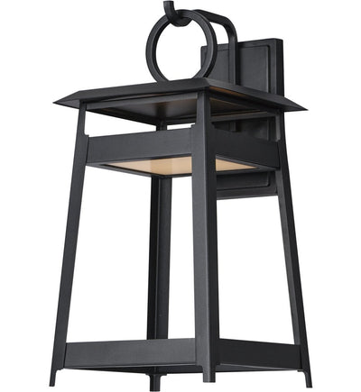 Maxim Lighting - 30746BK - Pagoda 18.5" Outdoor Sconce