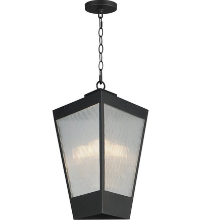 Maxim Lighting - 30766CRBKAB - Triform 14" Outdoor Pendant