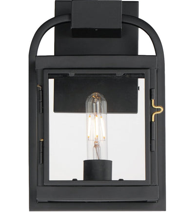 Maxim Lighting - 30801CLBK - Bonham 12" Outdoor Wall Sconce
