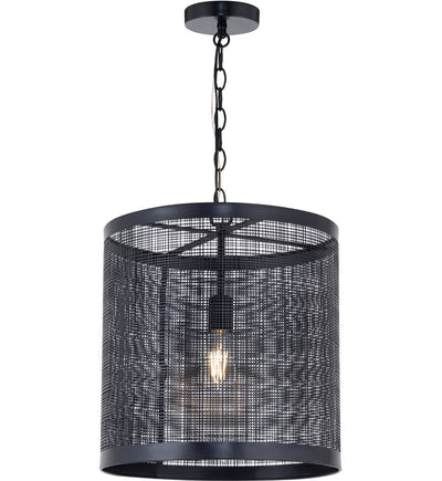 Maxim Lighting - 31222BK - Hatcher 15" Pendant