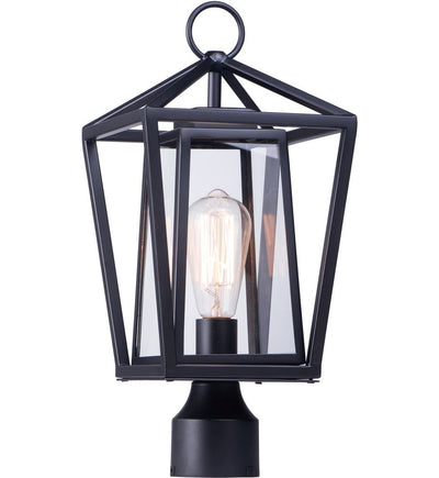 Maxim Lighting - 3171CLBK - Artisan 1 Light Outdoor Post Lantern