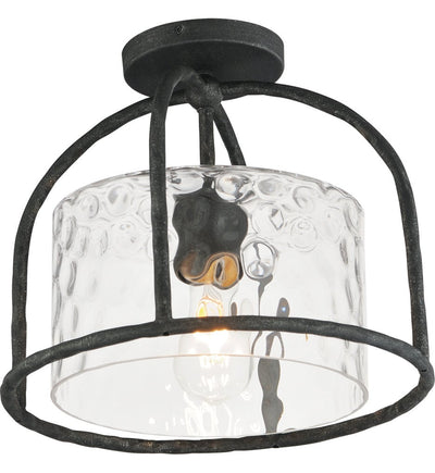 Maxim Lighting - 31841WGBS - Del Mar 13" Outdoor Flush Mount