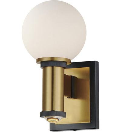 Maxim Lighting - 32482SWBKNAB - San Simeon 11.5" Wall Sconce