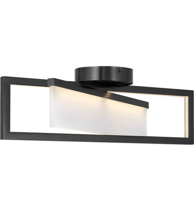 Hinkley Lighting - 32503BLK - Folio 23" Flush Mount