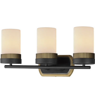 Maxim Lighting - 32652SWBKAB - Ruffles 21" Bath Vanity Light