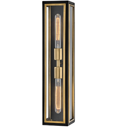 Hinkley Lighting - 32980BK - Shaw 14" Wall Sconce