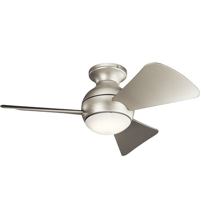 Kichler - 330150NI - Sola Flush Mount Fan