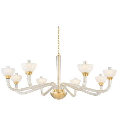 Hudson Valley - 3308-AGB - St. Lawrence 61.75" Chandelier