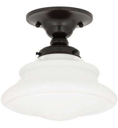 Hudson Valley - 3409F-OB - Petersburg 9.5" Semi-Flush Mount