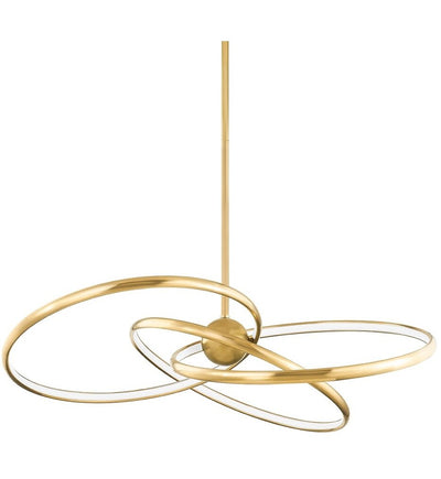 Corbett Lighting - 341-42-VB - Alula 42" Chandelier