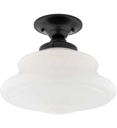 Hudson Valley - 3412F-OB - Petersburg 12.75" Semi-Flush Mount