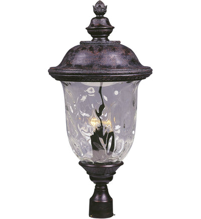 Maxim Lighting - 3421WGOB - Carriage House 29" 3 Light Incandescent Outdoor Post Light