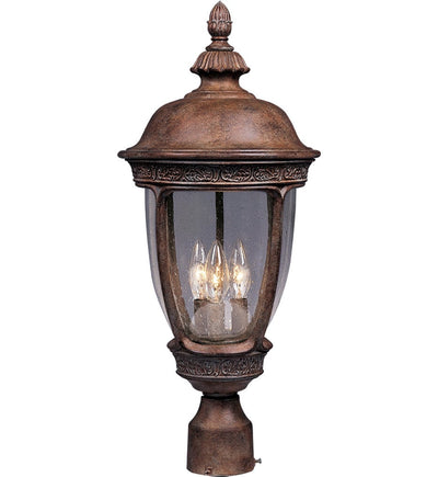 Maxim Lighting - 3461CDSE - Knob Hill Incandescent 3 Light Outdoor Post Light