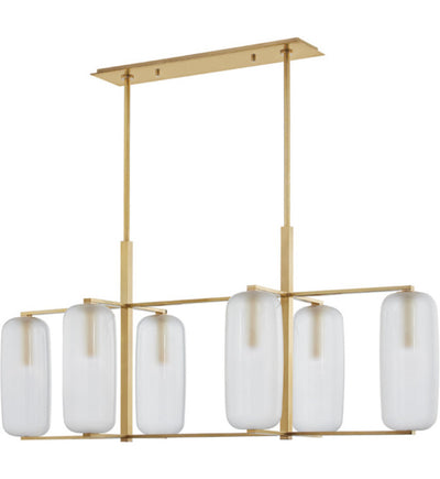 Hudson Valley - Pebble 48" Island Light