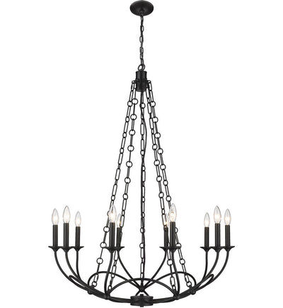 Z-Lite - 3500-10MB - Arabella 33" Chandelier
