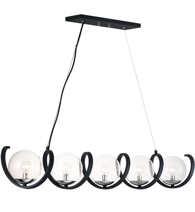 Maxim Lighting - 35105CDBKPN - Curlicue 7" Pendant