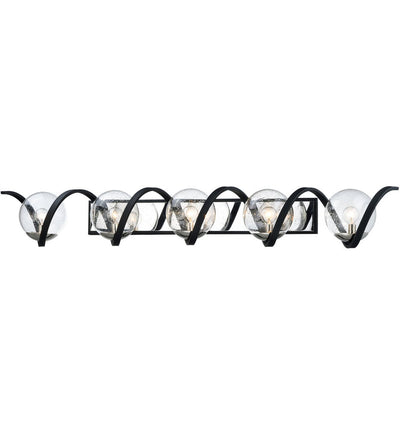 Maxim Lighting - 35107CDBKPN - Curlicue 49.25" Bath Vanity Light