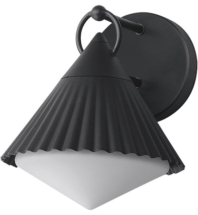 Maxim Lighting - 35132WTBK - Odette 9.5" Outdoor Wall Sconce