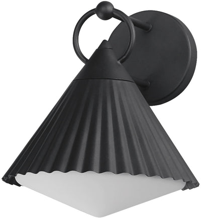 Maxim Lighting - 35134WTBK - Odette 11.5" Outdoor Wall Sconce