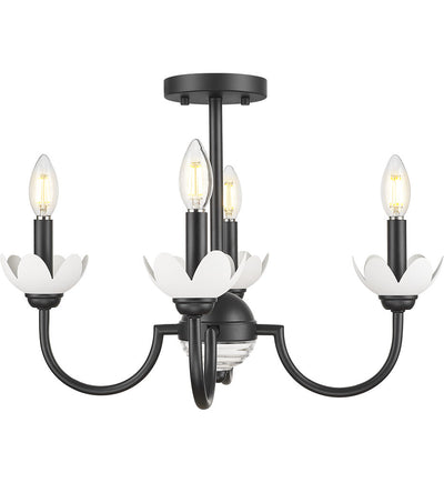 Z-Lite - 352-4SF-MB - Allistair 20" Semi-Flush Mount