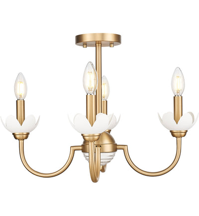 Z-Lite - 352-4SF-MGLD - Allistair 20" Semi-Flush Mount