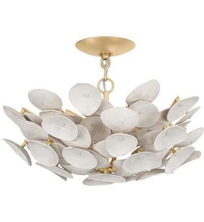 Corbett Lighting - 356-21-VGL - Aimi 20.25" Semi Flush