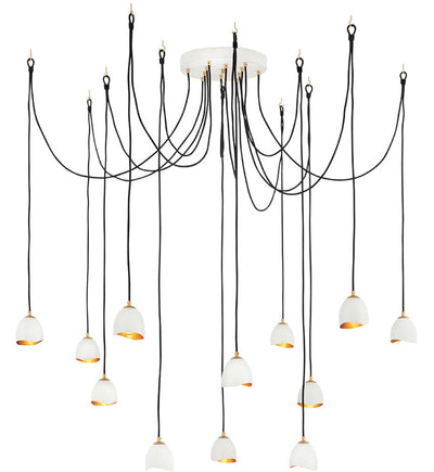 Hinkley Lighting - 35908SHW - Nula 18" Chandelier