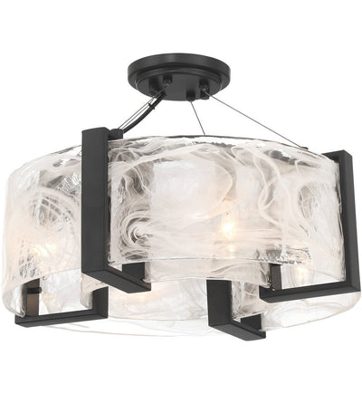Minka-Lavery - 3614-66A - Cloud Break 18" Semi-Flush Mount