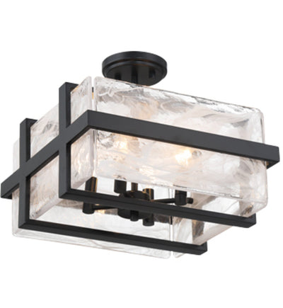 Minka-Lavery - 3616-66A - Cloud Break 15" Semi-Flush Mount