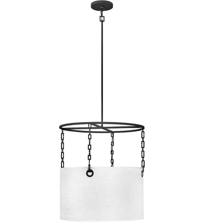 Hinkley Lighting - 38404BLK - Tribeca 24" Chandelier