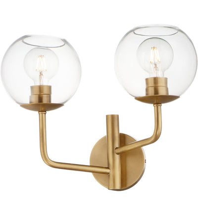 Maxim Lighting - 38412CLNAB - Branch 17.5" Bath Vanity Light