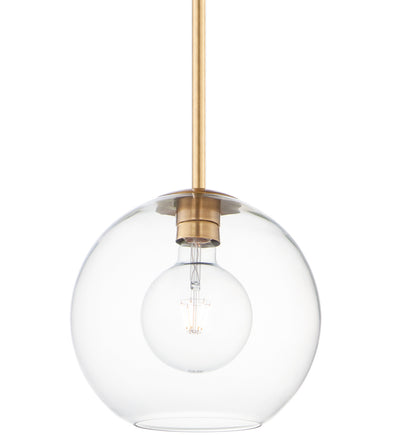 Maxim Lighting - 38419CLNAB - Branch 11" Pendant