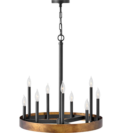 Hinkley Lighting - 3866WA - Wells 24" Chandelier