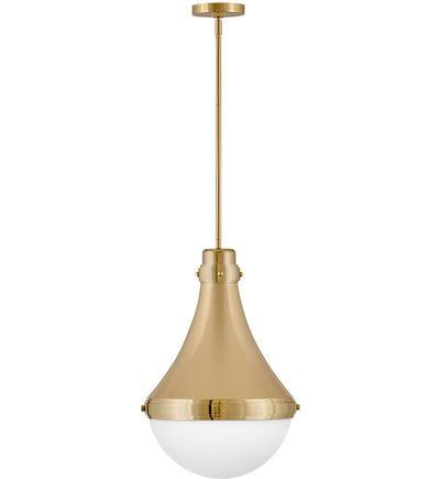 Hinkley Lighting - 39054BBR - Oliver 21.25" Pendant