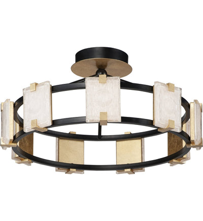 Maxim Lighting - 39530CYBKGL - Radiant 26.75" Flush Mount