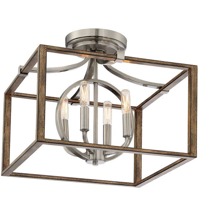 Minka-Lavery - 4013-280 - Country Estates 16.5" Semi-Flush Mount