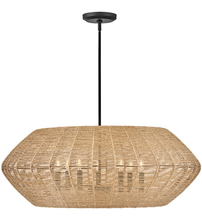 Hinkley Lighting - 40385BLK-CML - Luca 36" Chandelier