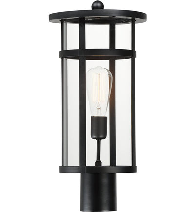 Maxim Lighting - 40620CLBK - Clyde Vivex 19" Outdoor Post Mount