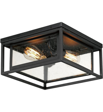 Maxim Lighting - 40661CDBK - Cabana VX 12" Outdoor Flush Mount