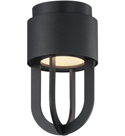 Maxim Lighting - 40680BK - Quayside VX 5.5" Outdoor Flush Mount