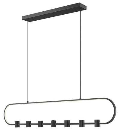 Z-Lite - 4101-54L-MB-LED - Saros 54-inch Linear Chandelier
