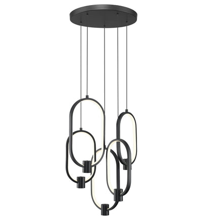 Z-Lite - 4101-5MB-LED - Saros 18.25-inch Chandelier