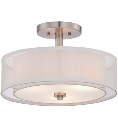 Minka-Lavery - Parsons Studio 15" Semi-Flush