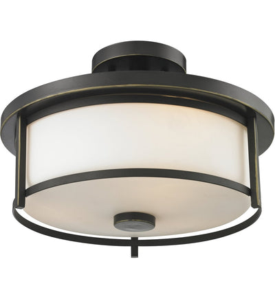 Z-Lite - 413SF14 - Savannah 13.75" Semi-Flush Mount