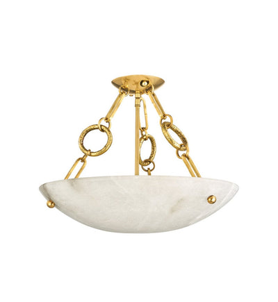 Corbett Lighting - 420-04-VB - Yadira 18" Semi-Flush Mount