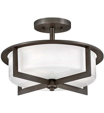 Hinkley Lighting - Baxley 15.25" Semi-Flush Mount