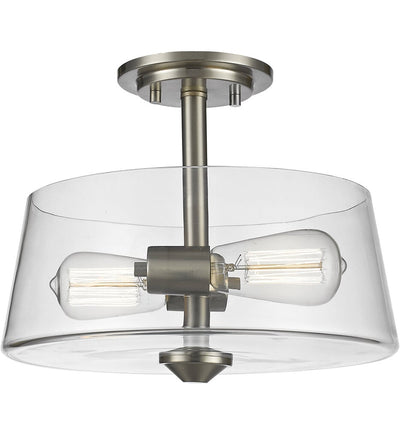 Z-Lite - Annora 12" Semi-Flush Mount