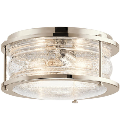 Kichler - 42910PN - Ashland Bay 12" Flush Mount
