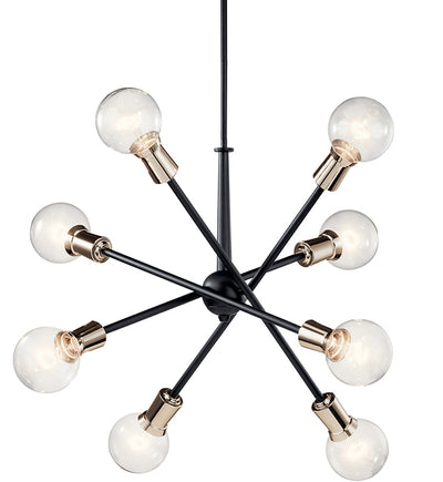 Kichler - 43118BK - Armstrong 30" Chandelier