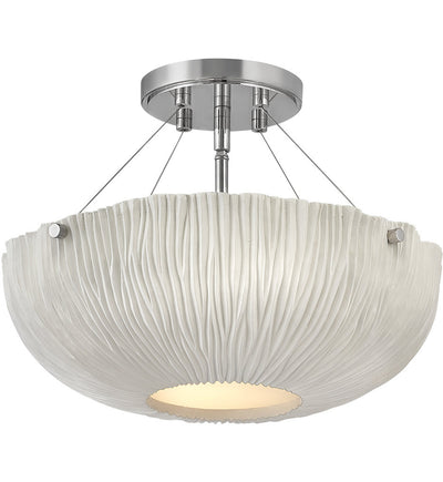 Hinkley Lighting - 43203SHW - Coral 17" Semi-Flush